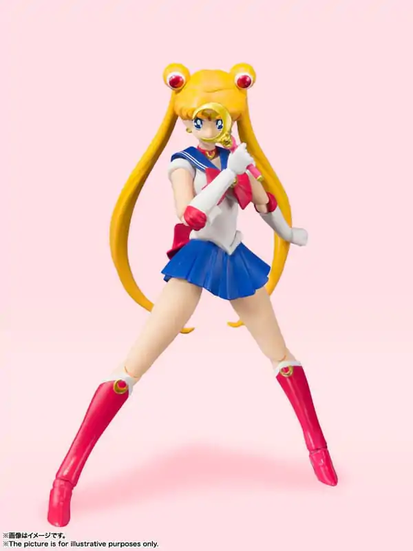 Sailor Moon S.H. Figuarts Akcijska Figura Sailor Moon Animation Color Edition 14 cm fotografija izdelka