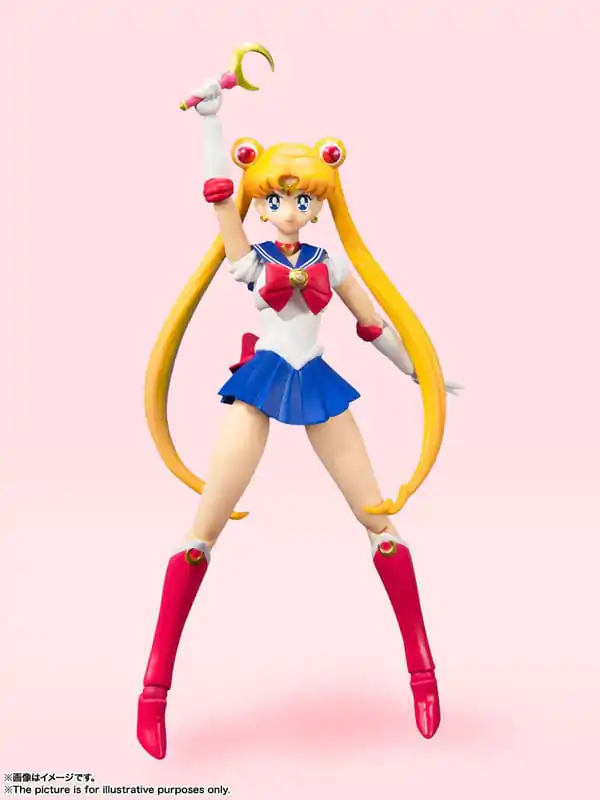 Sailor Moon S.H. Figuarts Akcijska Figura Sailor Moon Animation Color Edition 14 cm fotografija izdelka