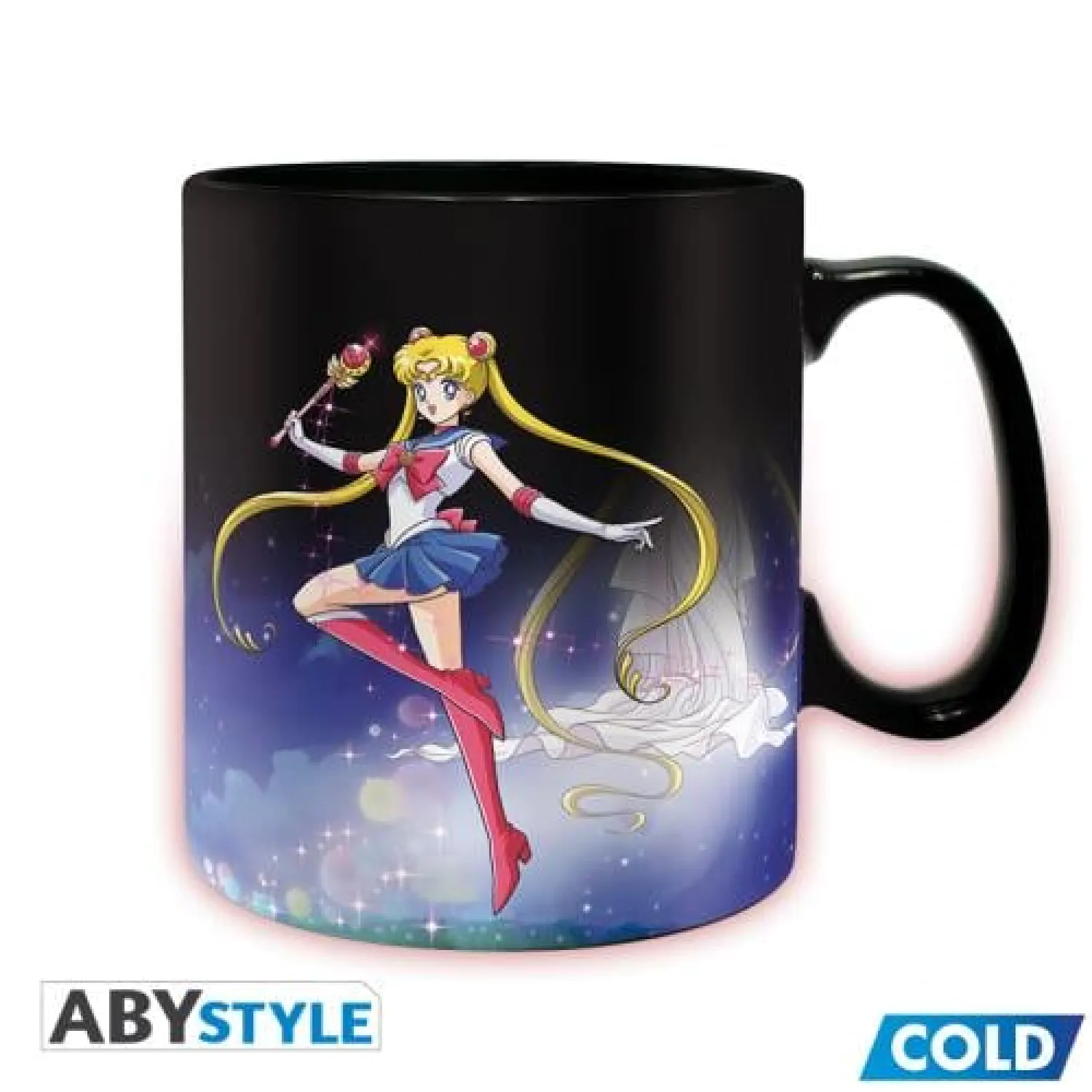 SAILOR MOON - Sailor & Chibi - Lonček za spreminjanje barve 460ml fotografija izdelka