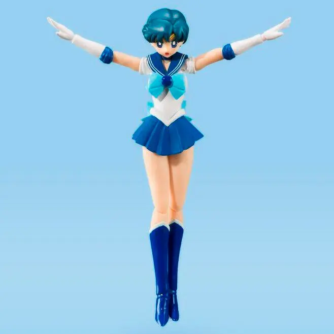Sailor Moon S.H. Figuarts akcijska figura Sailor Mercury Animation Color Edition 14 cm fotografija izdelka