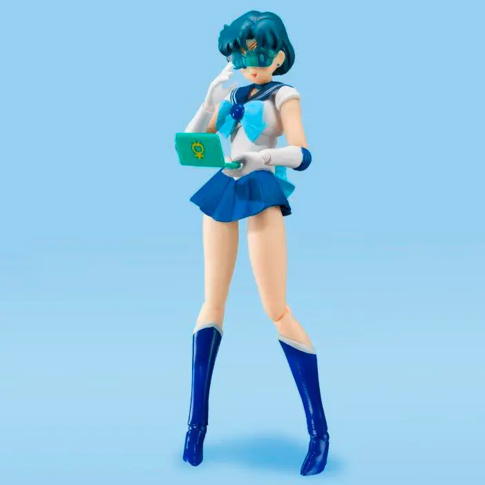 Sailor Moon S.H. Figuarts akcijska figura Sailor Mercury Animation Color Edition 14 cm fotografija izdelka