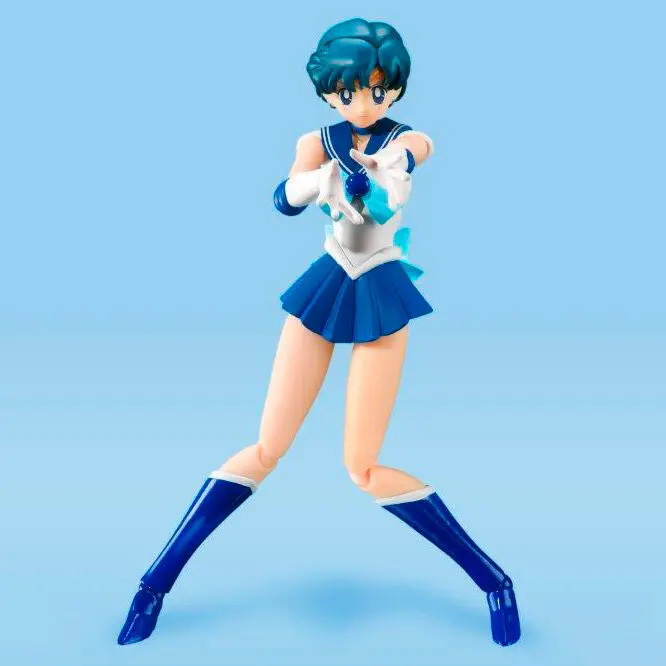 Sailor Moon S.H. Figuarts akcijska figura Sailor Mercury Animation Color Edition 14 cm fotografija izdelka