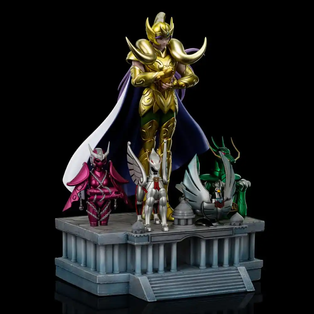 Saint Seiya Art Scale Kip 1/10 Aries Mu Deluxe 27 cm fotografija izdelka