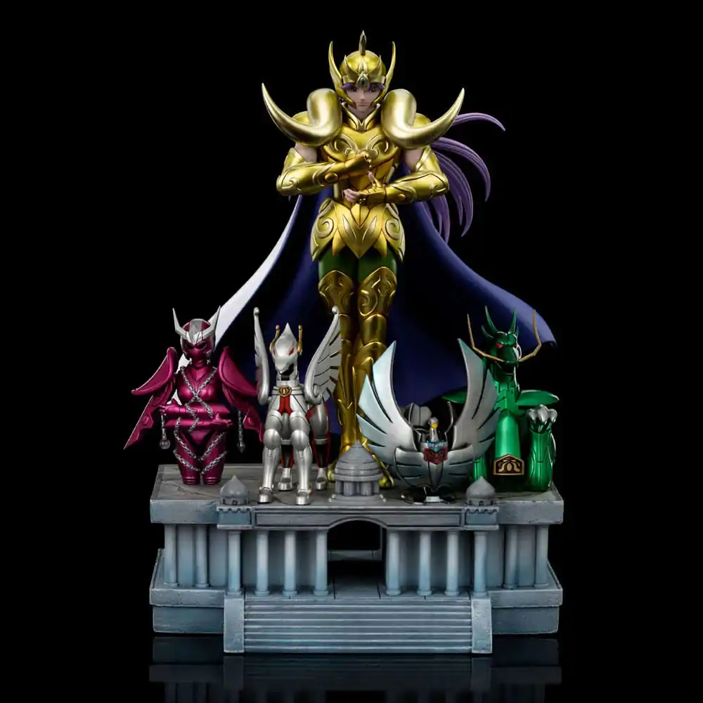 Saint Seiya Art Scale Kip 1/10 Aries Mu Deluxe 27 cm fotografija izdelka