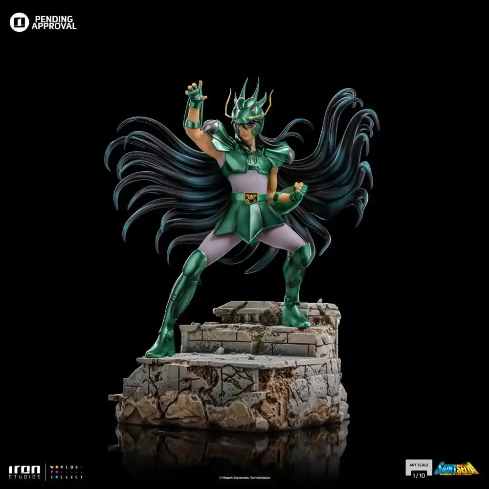 Saint Seiya Art Scale kip 1/10 Dragon Shiryu 24 cm fotografija izdelka