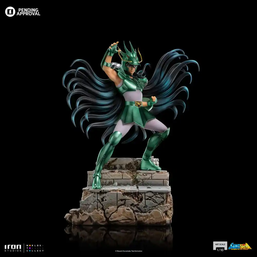 Saint Seiya Art Scale kip 1/10 Dragon Shiryu 24 cm fotografija izdelka