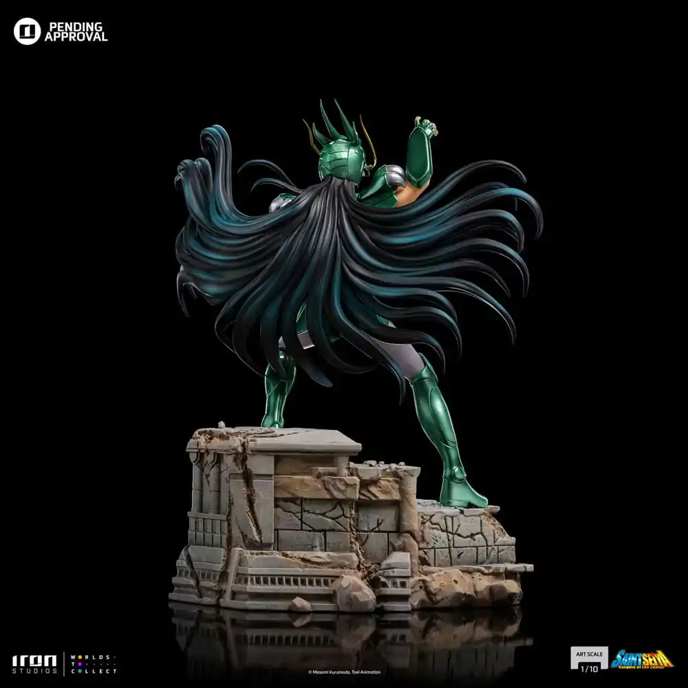 Saint Seiya Art Scale kip 1/10 Dragon Shiryu 24 cm fotografija izdelka
