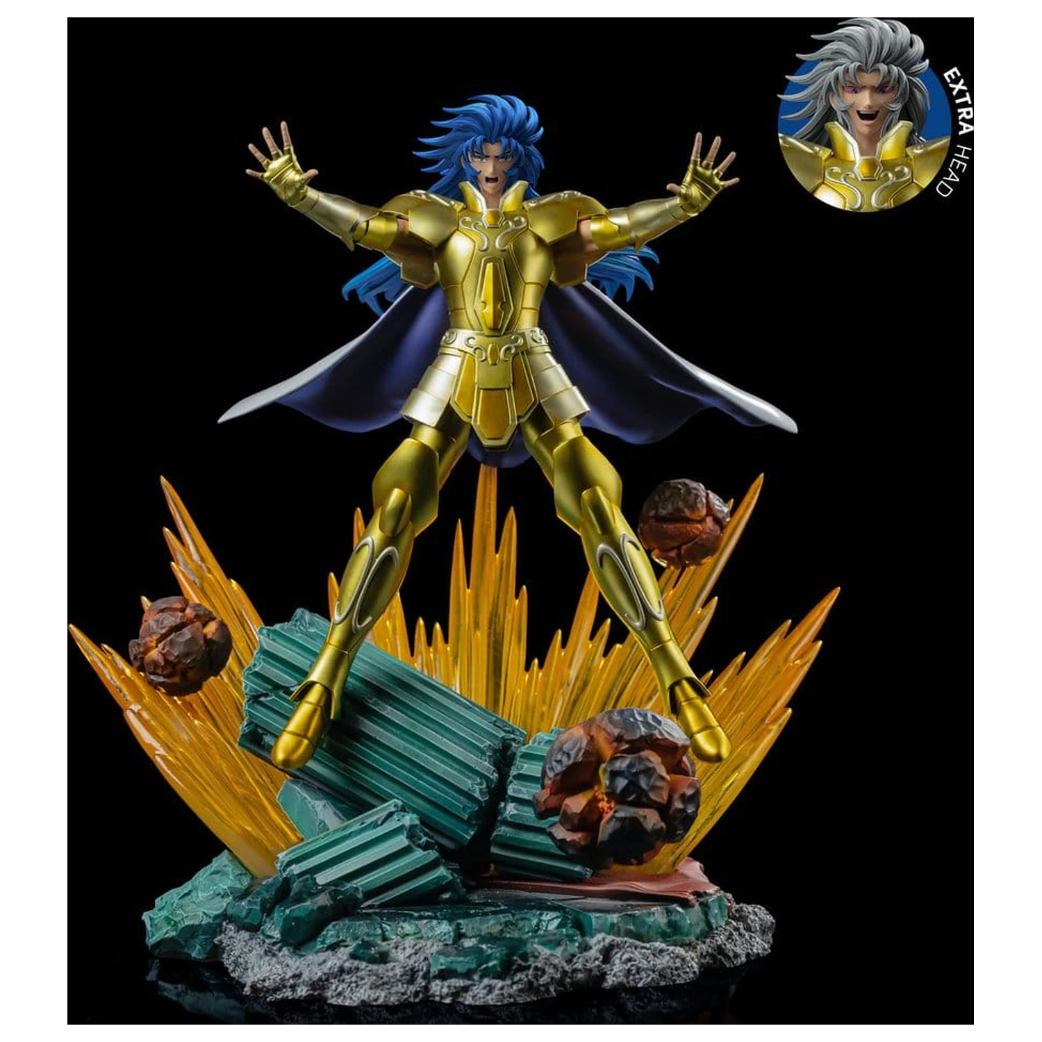 Saint Seiya Art Scale Kip 1/10 Gemini Saga 26 cm fotografija izdelka