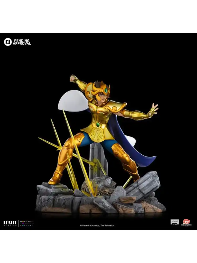 Saint Seiya umetniško merilo kip 1/10 Leo Aiolia 24 cm fotografija izdelka