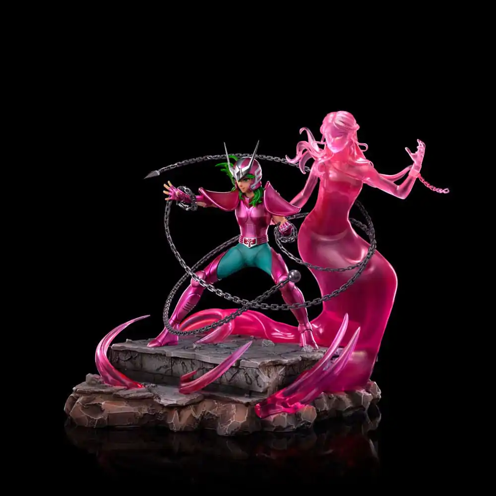 Saint Seiya Deluxe Umetnostna lestvica kip 1/10 Andromeda Shun 23 cm fotografija izdelka