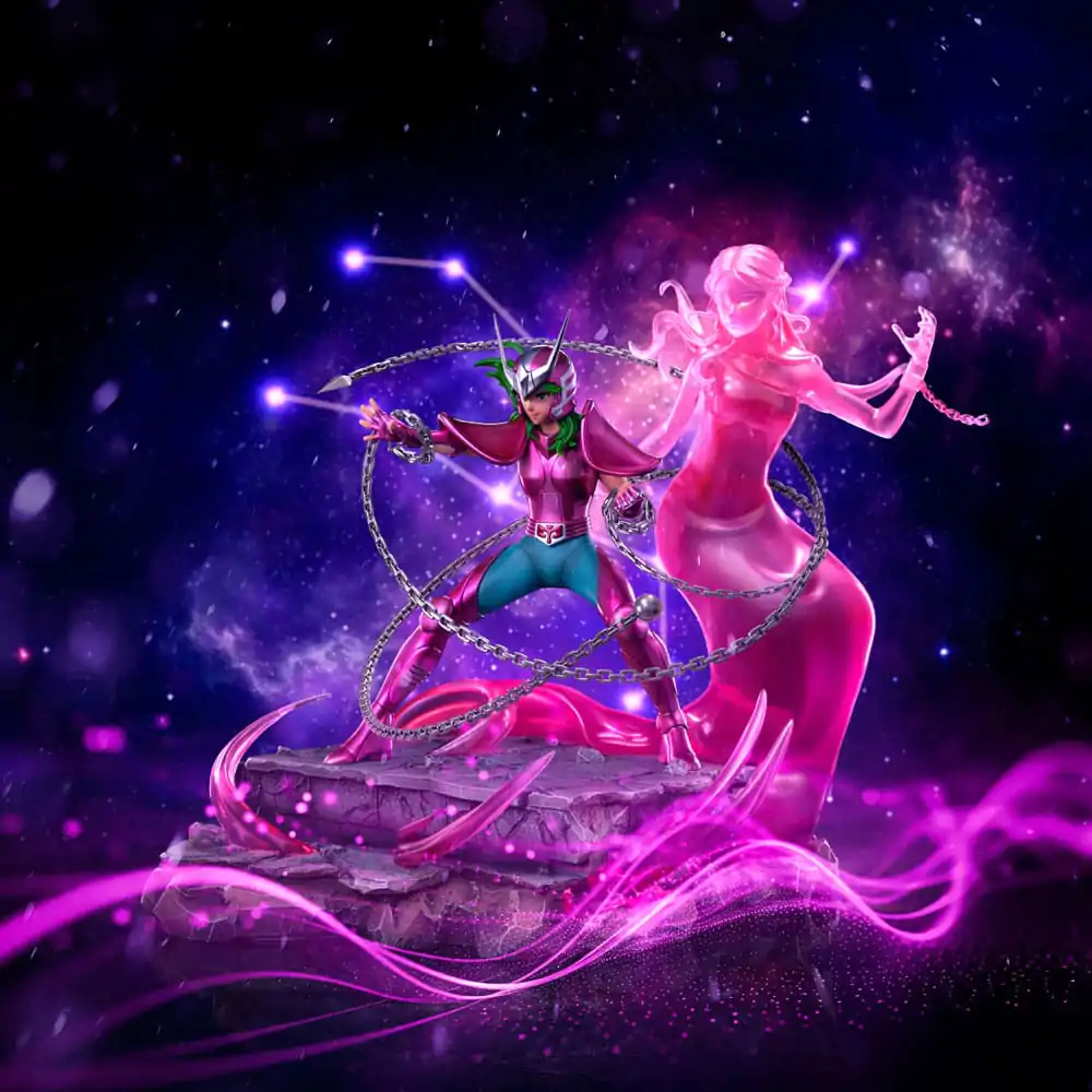 Saint Seiya Deluxe Umetnostna lestvica kip 1/10 Andromeda Shun 23 cm fotografija izdelka