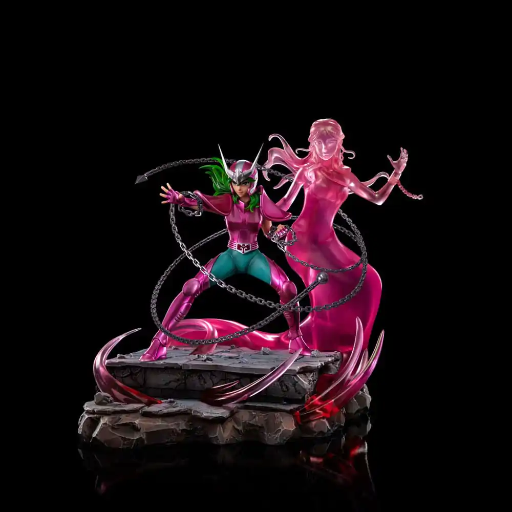 Saint Seiya Deluxe Umetnostna lestvica kip 1/10 Andromeda Shun 23 cm fotografija izdelka
