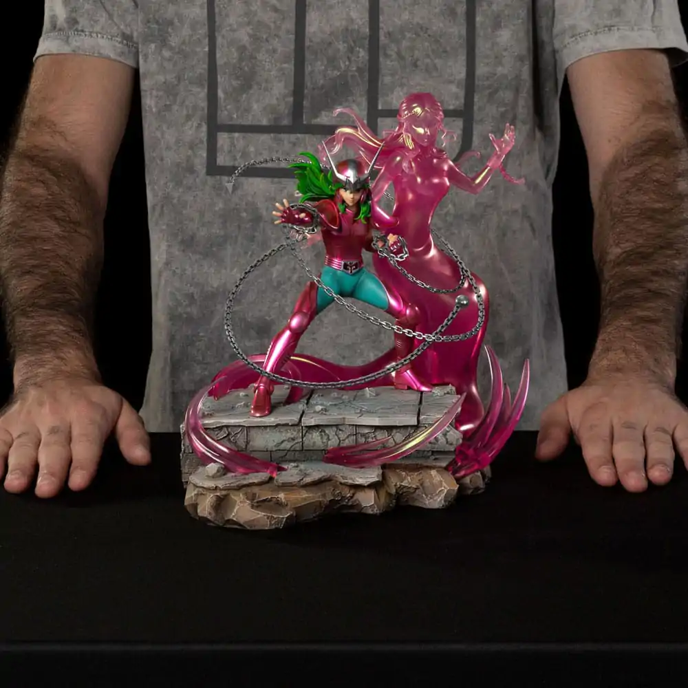 Saint Seiya Deluxe Umetnostna lestvica kip 1/10 Andromeda Shun 23 cm fotografija izdelka