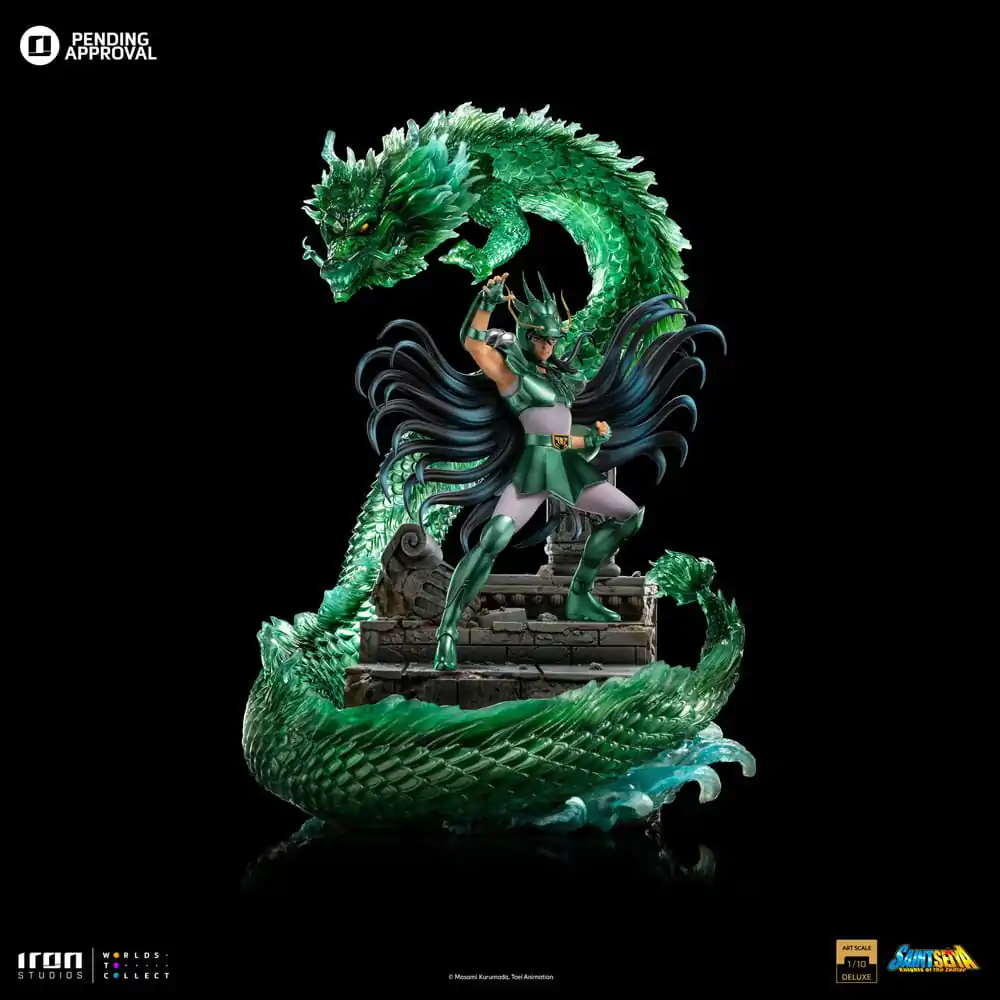 Saint Seiya Deluxe umetniška figura v merilu 1/10 Dragon Shiryu 38 cm fotografija izdelka