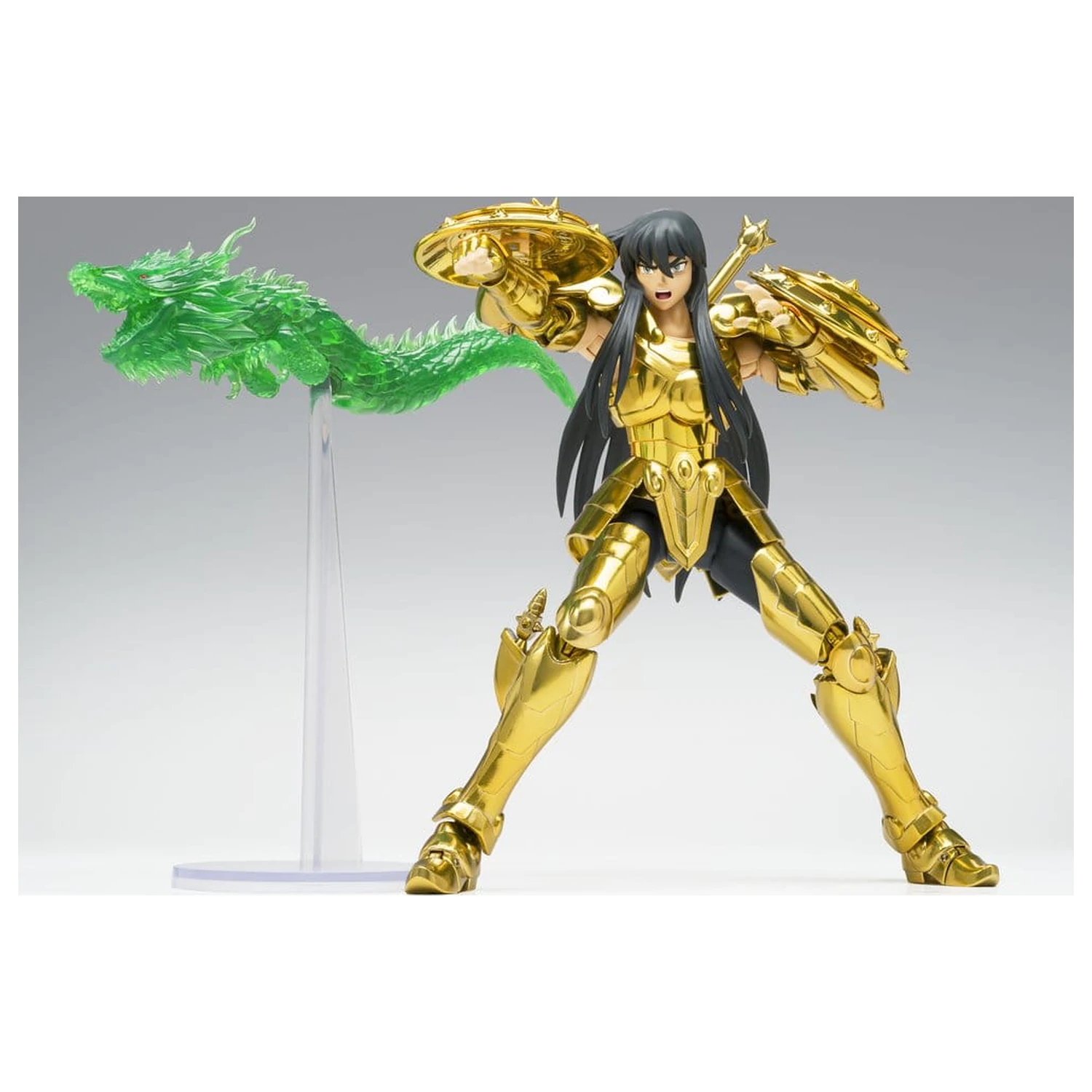 Saint Seiya Saint Cloth Myth EX Akcijska figura Libra Shiryu - Dedic zlatega oklepa 18 cm fotografija izdelka