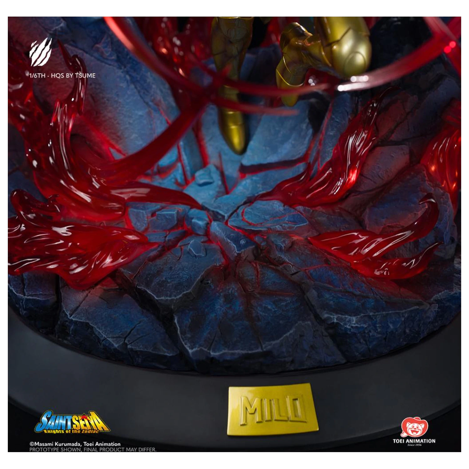 Kip Saint Seiya Scorpio Milo HQS 1/6 Tsume 62 cm fotografija izdelka