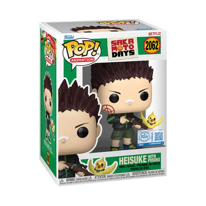 Sakamoto Days Funko POP! Animation vinilna figura Heisuke & Piisuke Exclusive Edition 9 cm fotografija izdelka