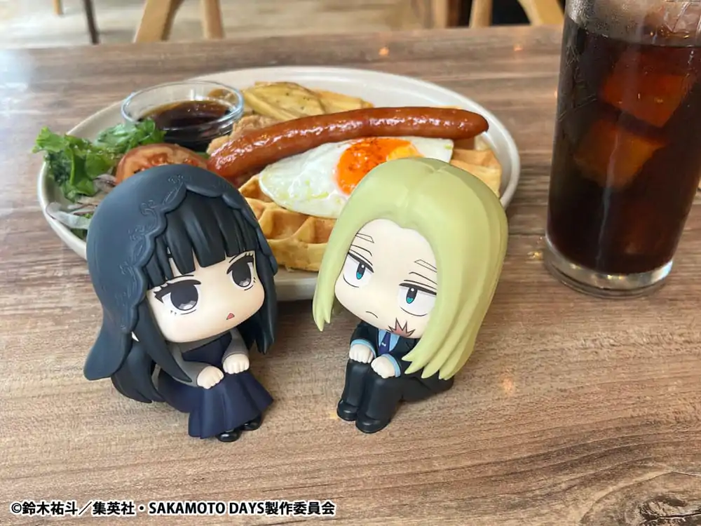 Sakamoto Days Look Up PVC kip Shishiba & Osaragi set (z darilom) 11 cm fotografija izdelka