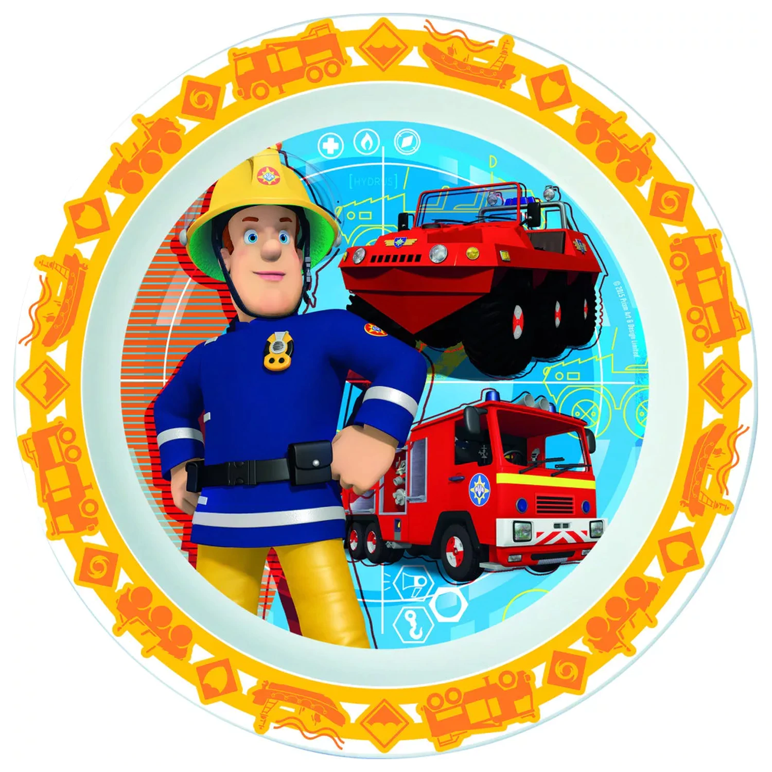 Fireman Sam Rescue Mission mikro ravna plošča 22 cm fotografija izdelka