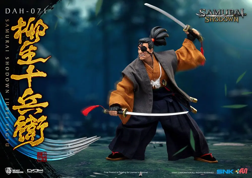 Samurai Shodown Dynamic 8ction Heroes figura 1/9 Jubei Yagyu 21 cm fotografija izdelka