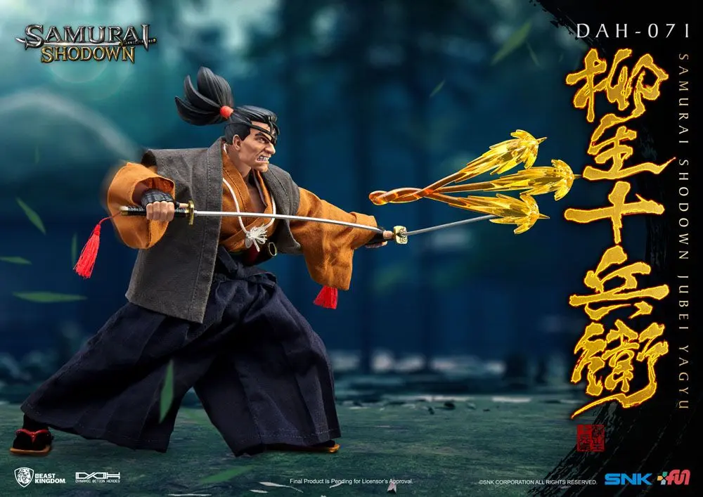 Samurai Shodown Dynamic 8ction Heroes figura 1/9 Jubei Yagyu 21 cm fotografija izdelka