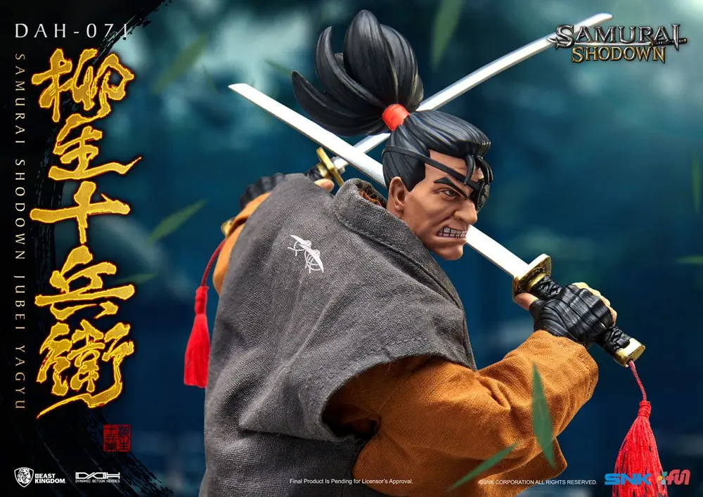 Samurai Shodown Dynamic 8ction Heroes figura 1/9 Jubei Yagyu 21 cm fotografija izdelka