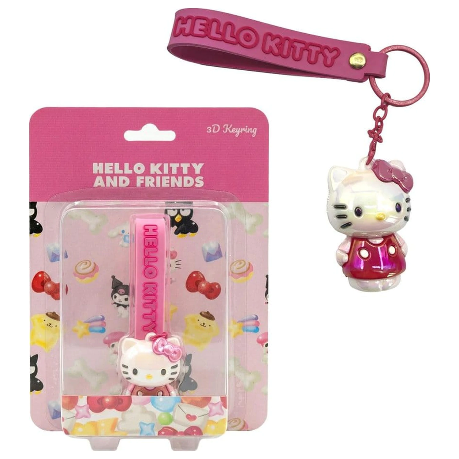 Sanrio 3D obesek za ključe Hello Kitty fotografija izdelka