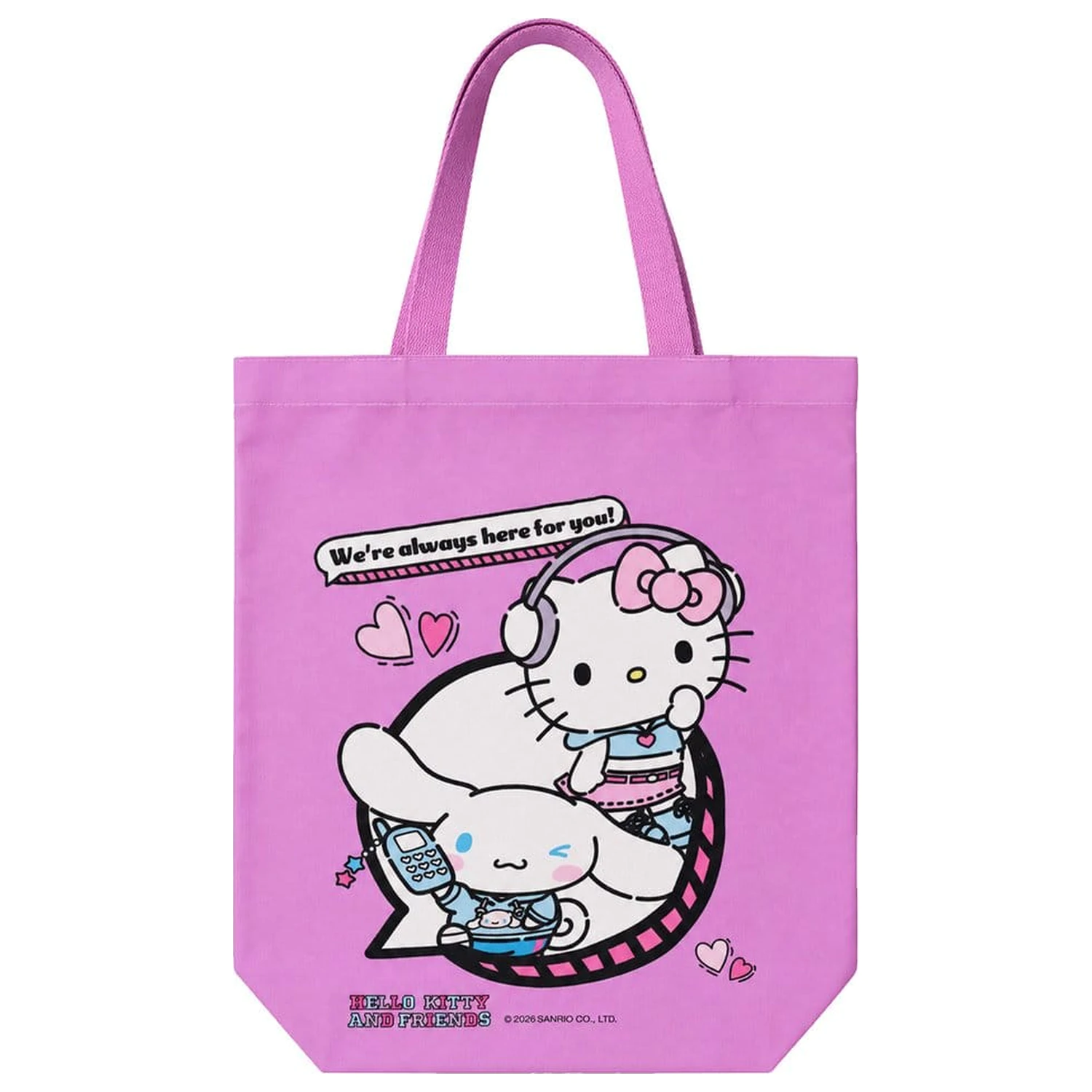 Sanrio Torba Hello Kitty & Friends Pop Style 34 x 43 cm fotografija izdelka