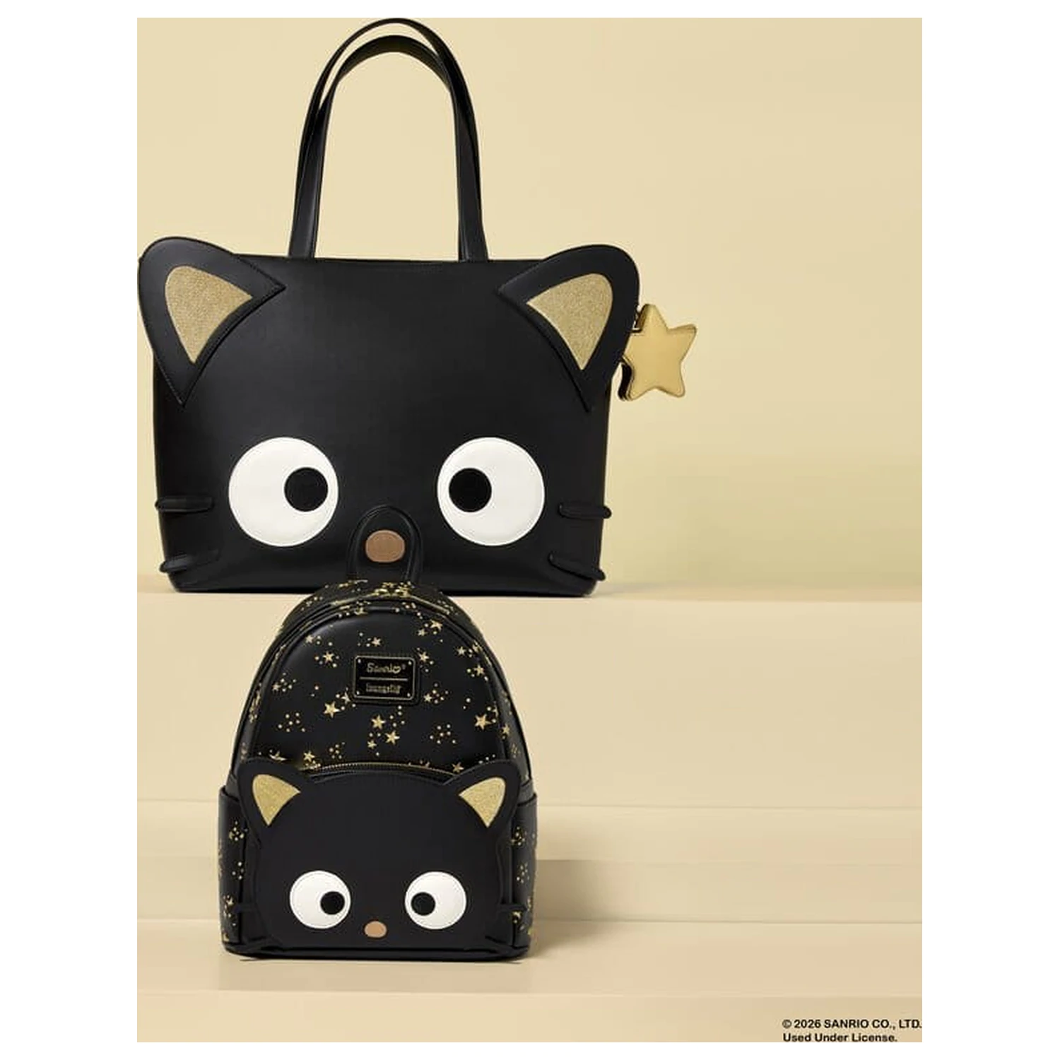 Sanrio Chococat Stars Torba za čez ramo s kovinsko torbico fotografija izdelka