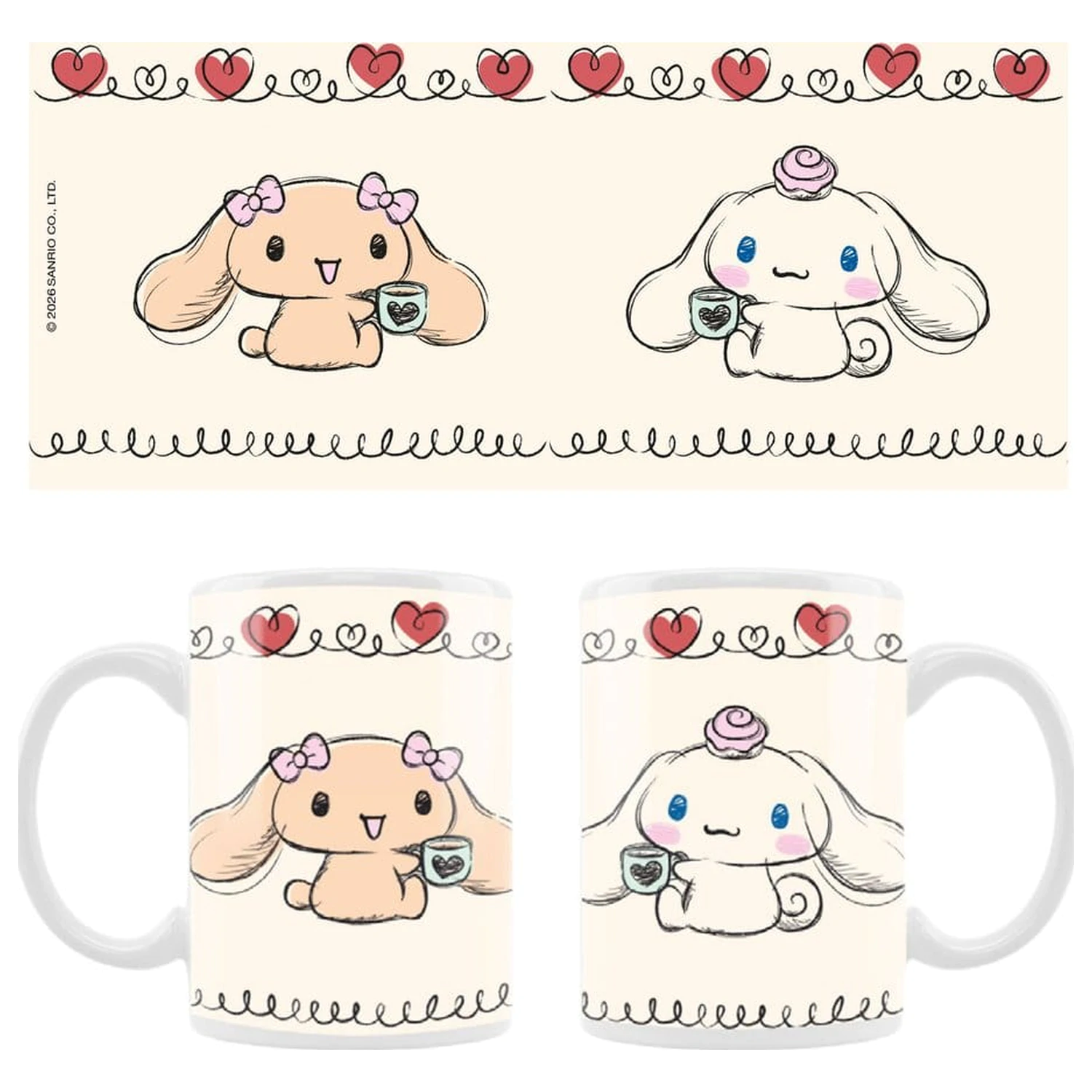 Sanrio Skodelica Cinnamoroll Drawing Touch fotografija izdelka