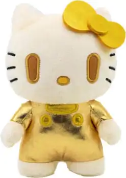 Sanrio DZNR Plišasta Figura Hello Kitty Golden Edition 18 cm fotografija izdelka