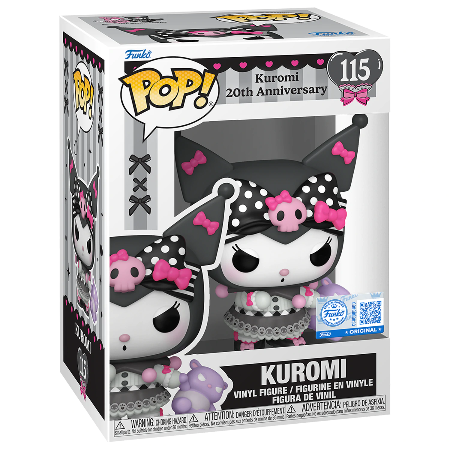 Sanrio Funko POP! Animation Vinilna Figurica Kuromi- Kuromi (SPC) 9 cm fotografija izdelka