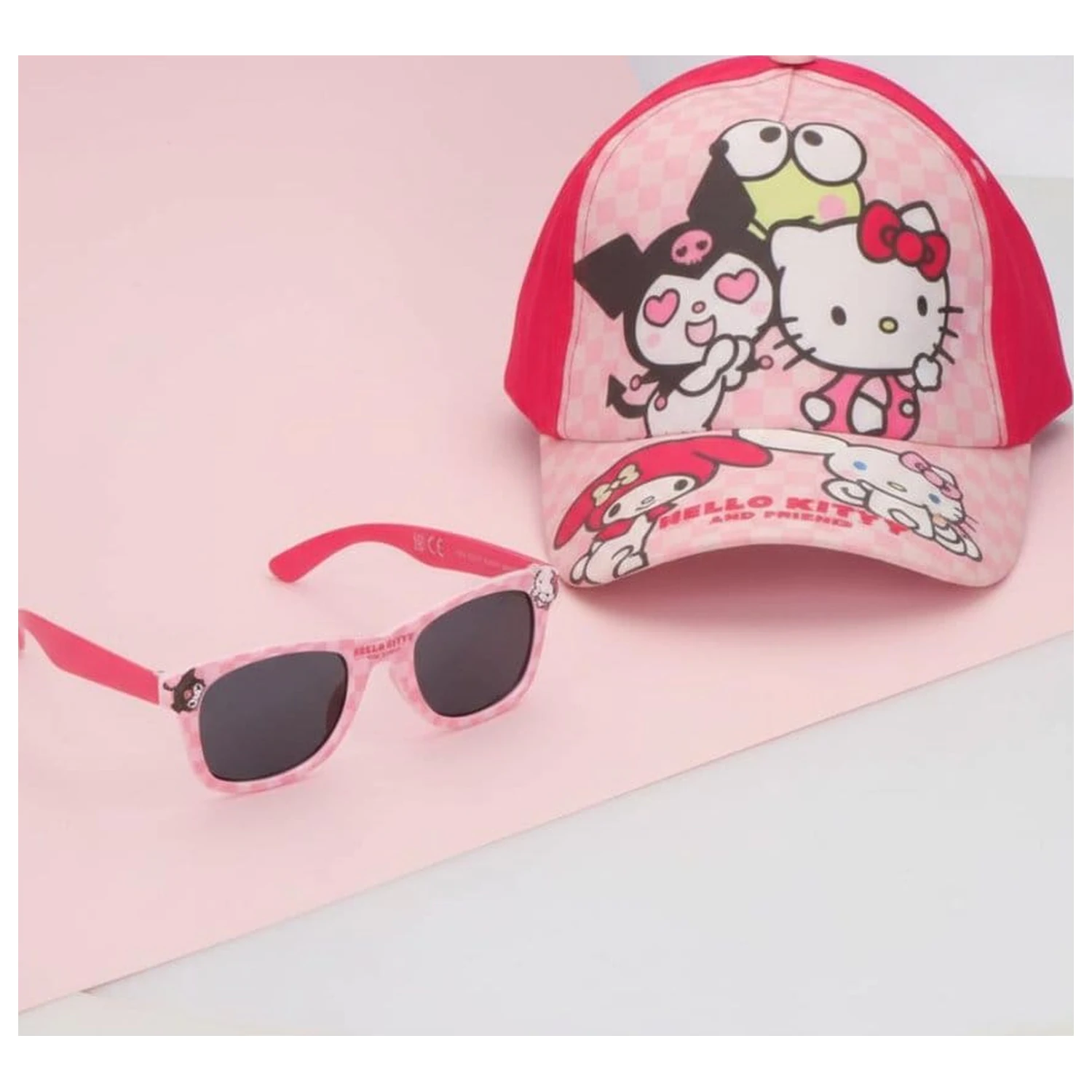 Sanrio kapa in sončna očala set Hello Kitty B 53 cm fotografija izdelka