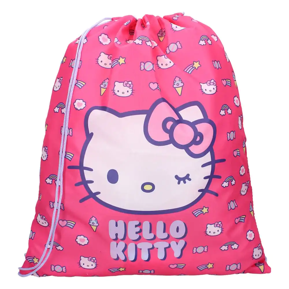 Sanrio Športna Torba Hello Kitty Follow The Rainbow fotografija izdelka