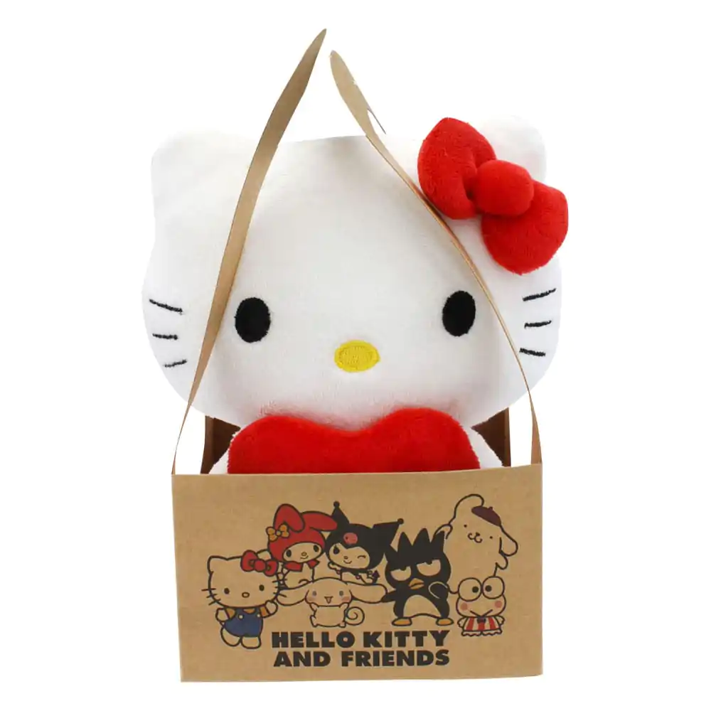 Sanrio Plišasta figura Hello Kitty Heart 14 cm fotografija izdelka