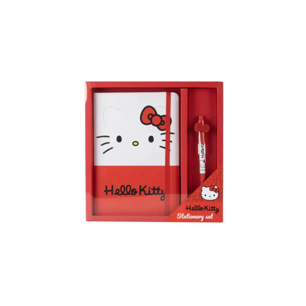Sanrio zvezek s kemičnim svinčnikom darilni set Hello Kitty fotografija izdelka