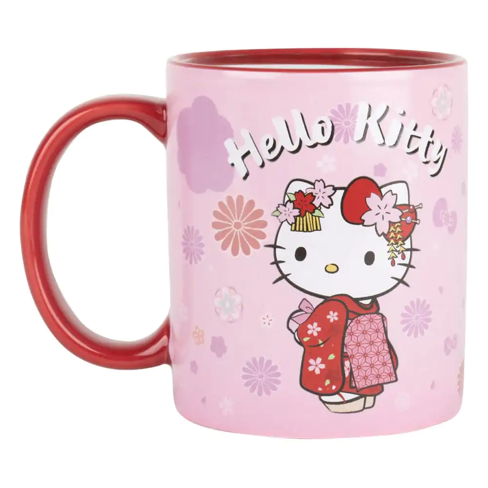 Sanrio termo občutljiv lonček Hello Kitty Kimono 320 ml fotografija izdelka