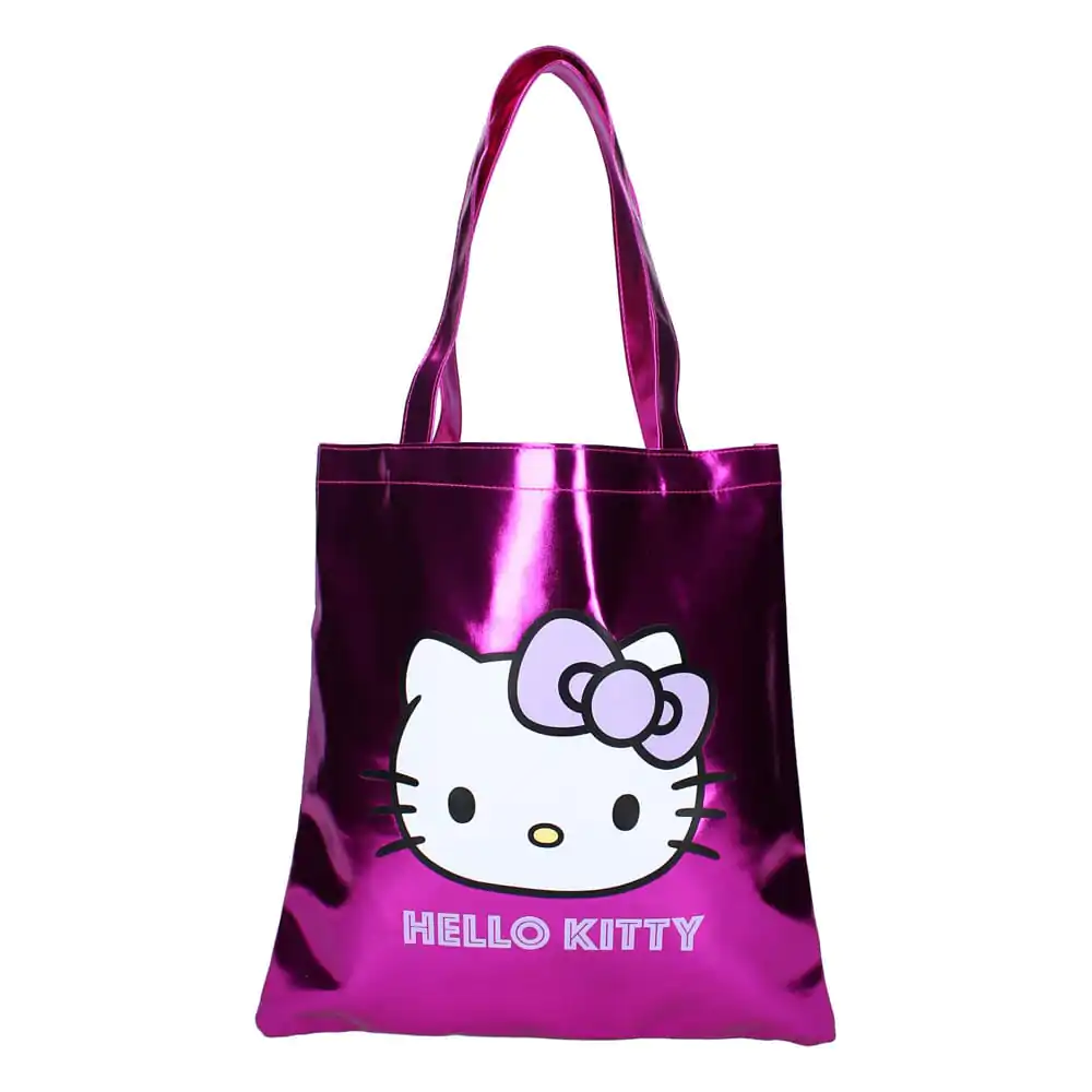 Sanrio Tote Bag Hello Kitty Metallic - Nakupovalna Torba fotografija izdelka