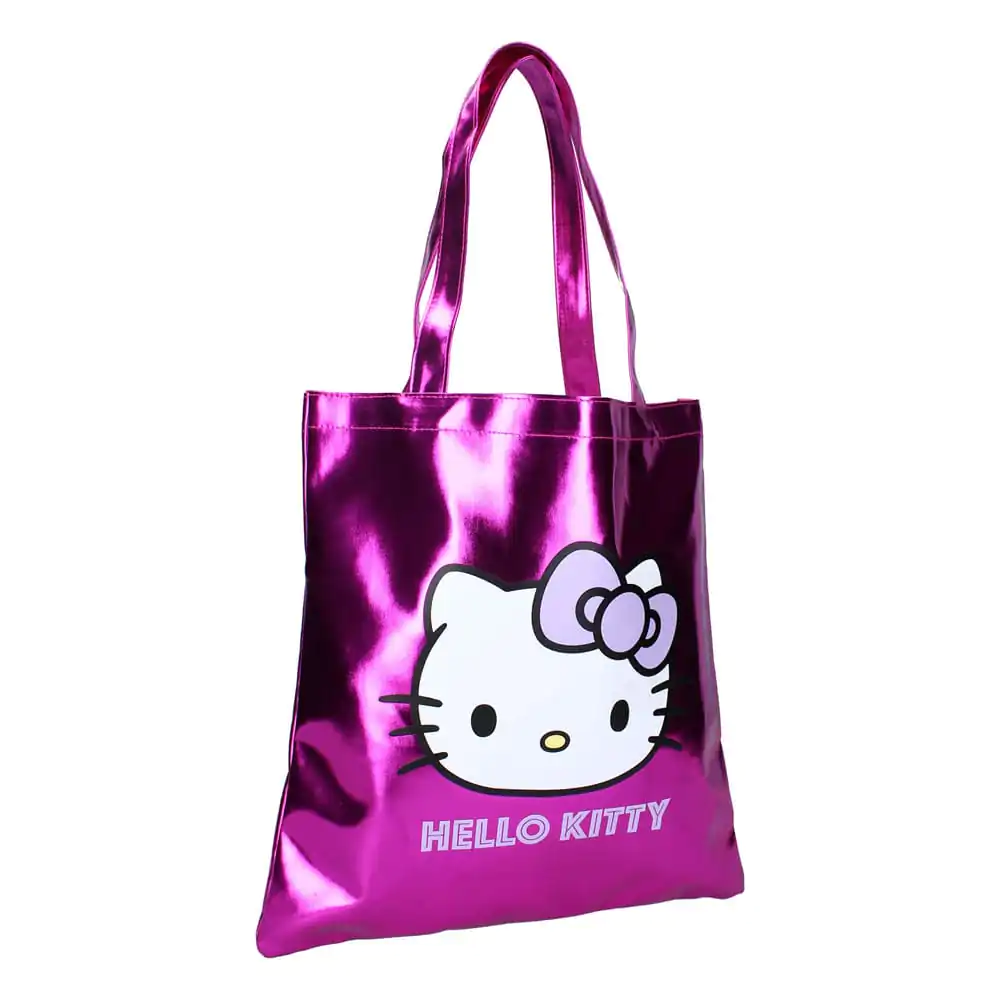 Sanrio Tote Bag Hello Kitty Metallic - Nakupovalna Torba fotografija izdelka