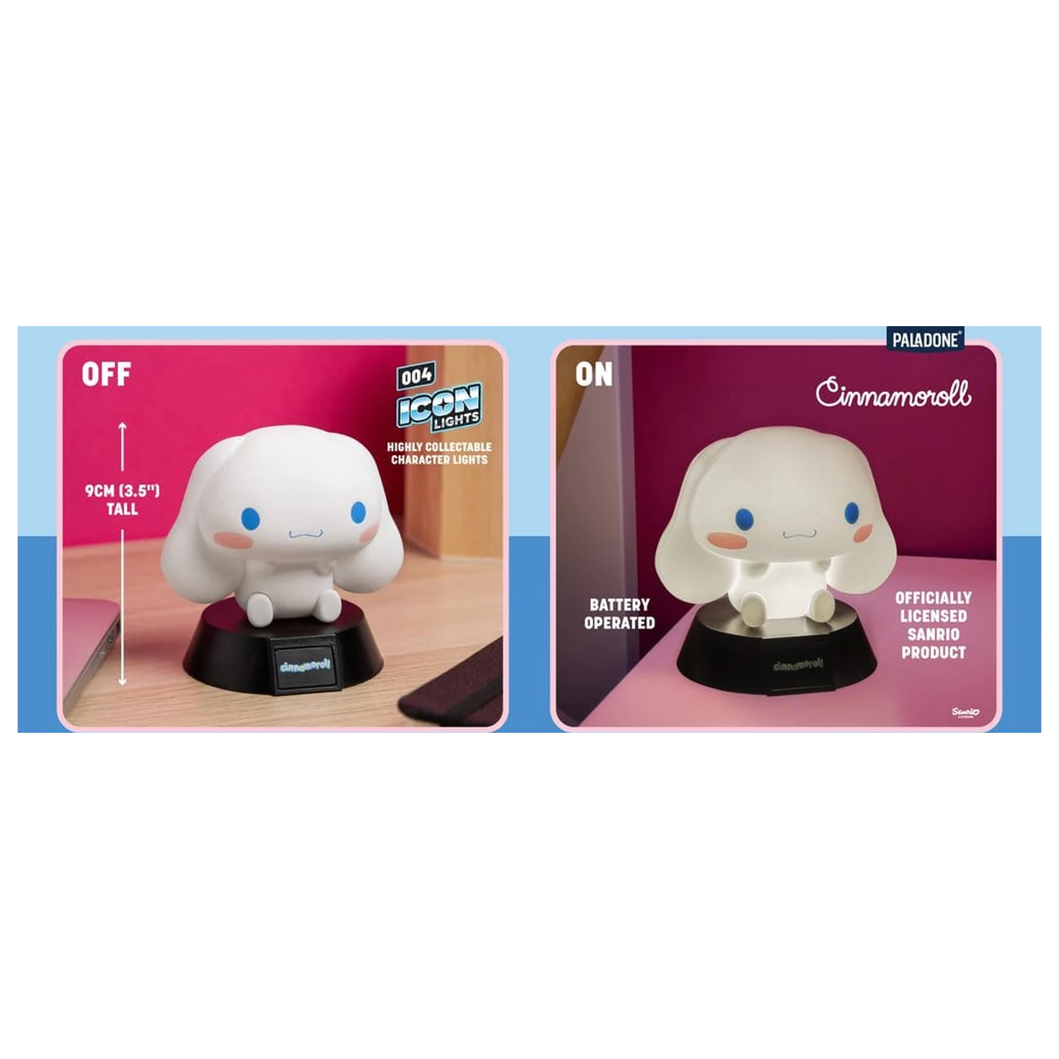 Sanrio Icon Lučka Cinnamoroll 9 cm fotografija izdelka