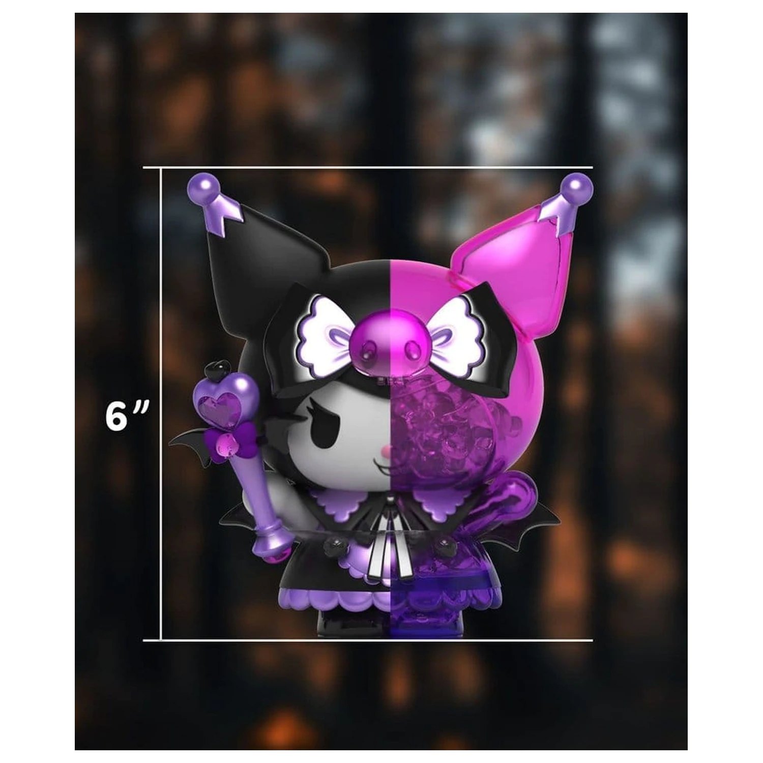 Sanrio Kandy Kuromi Spooky Fun Series 15 cm fotografija izdelka
