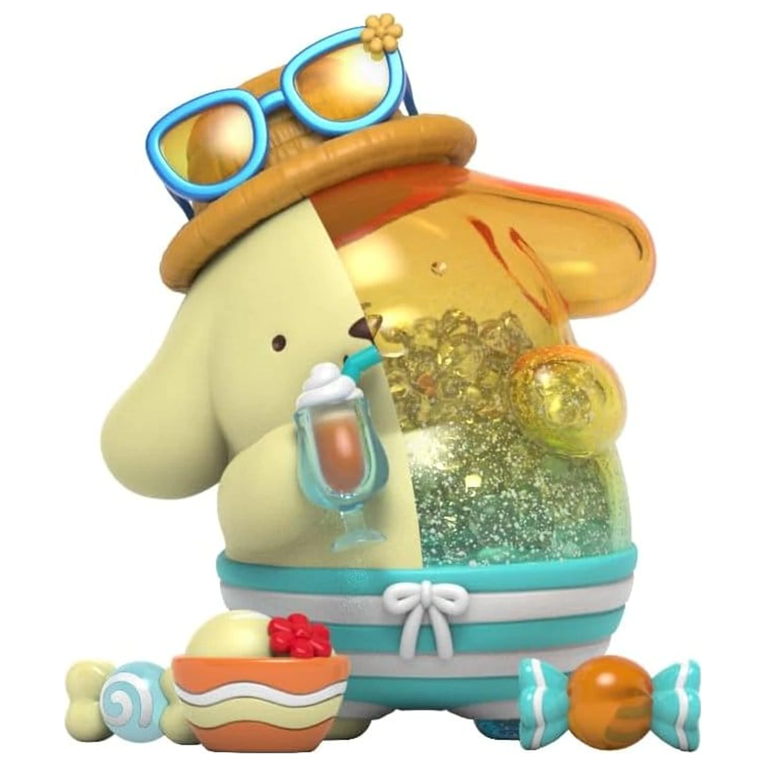 Sanrio Kandy Pompompurin Sea Breeze Series 15 cm fotografija izdelka