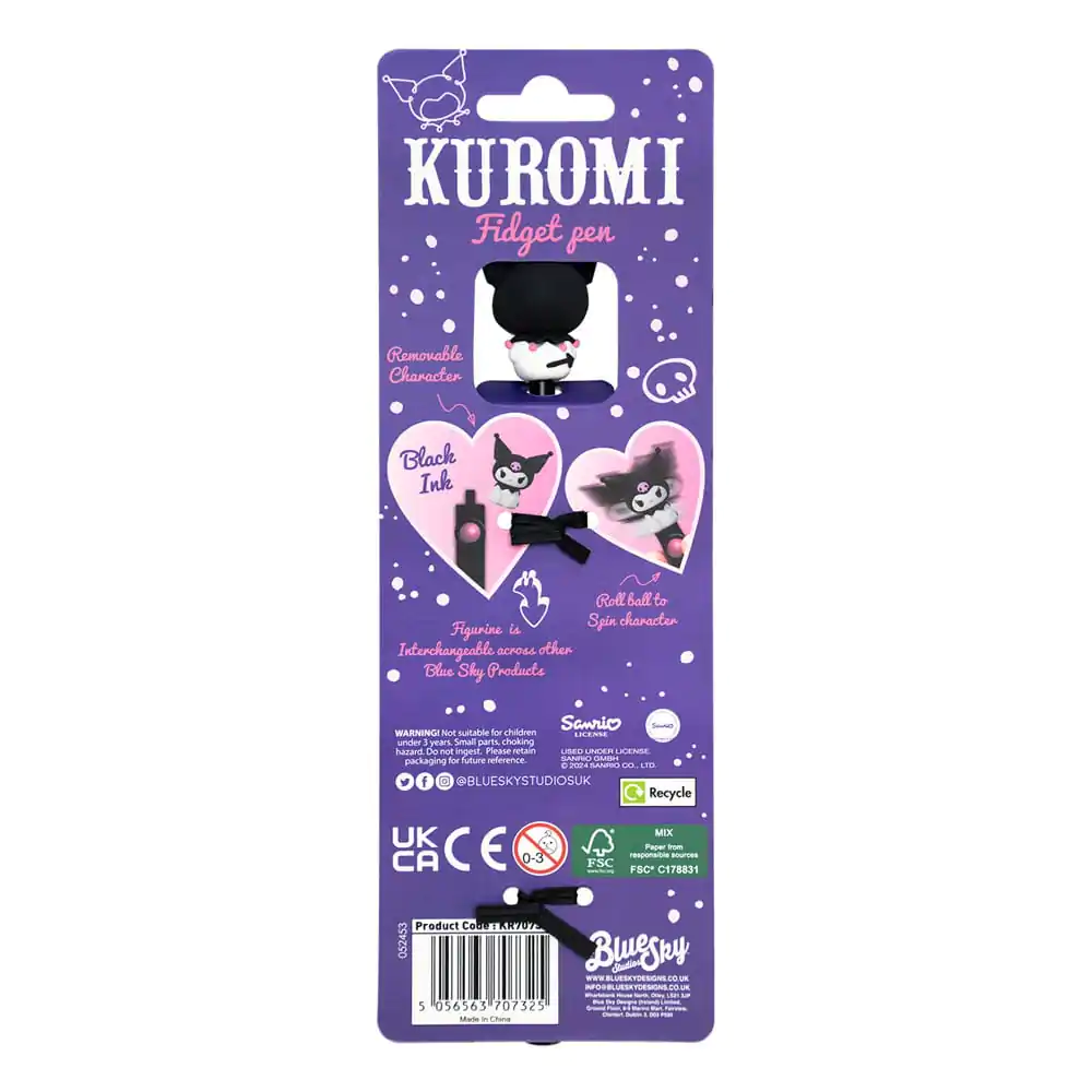 Sanrio Fidget kemični svinčnik Kuromi fotografija izdelka