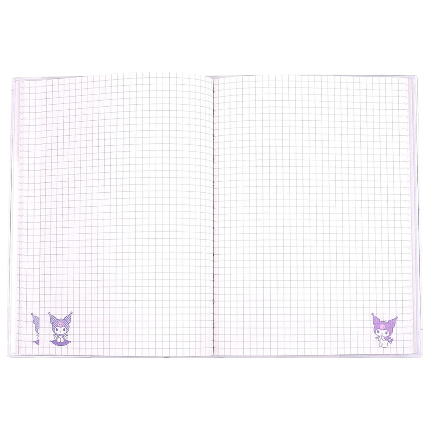 Sanrio Zvezek Kuromi Japanese Holographic Checkered fotografija izdelka