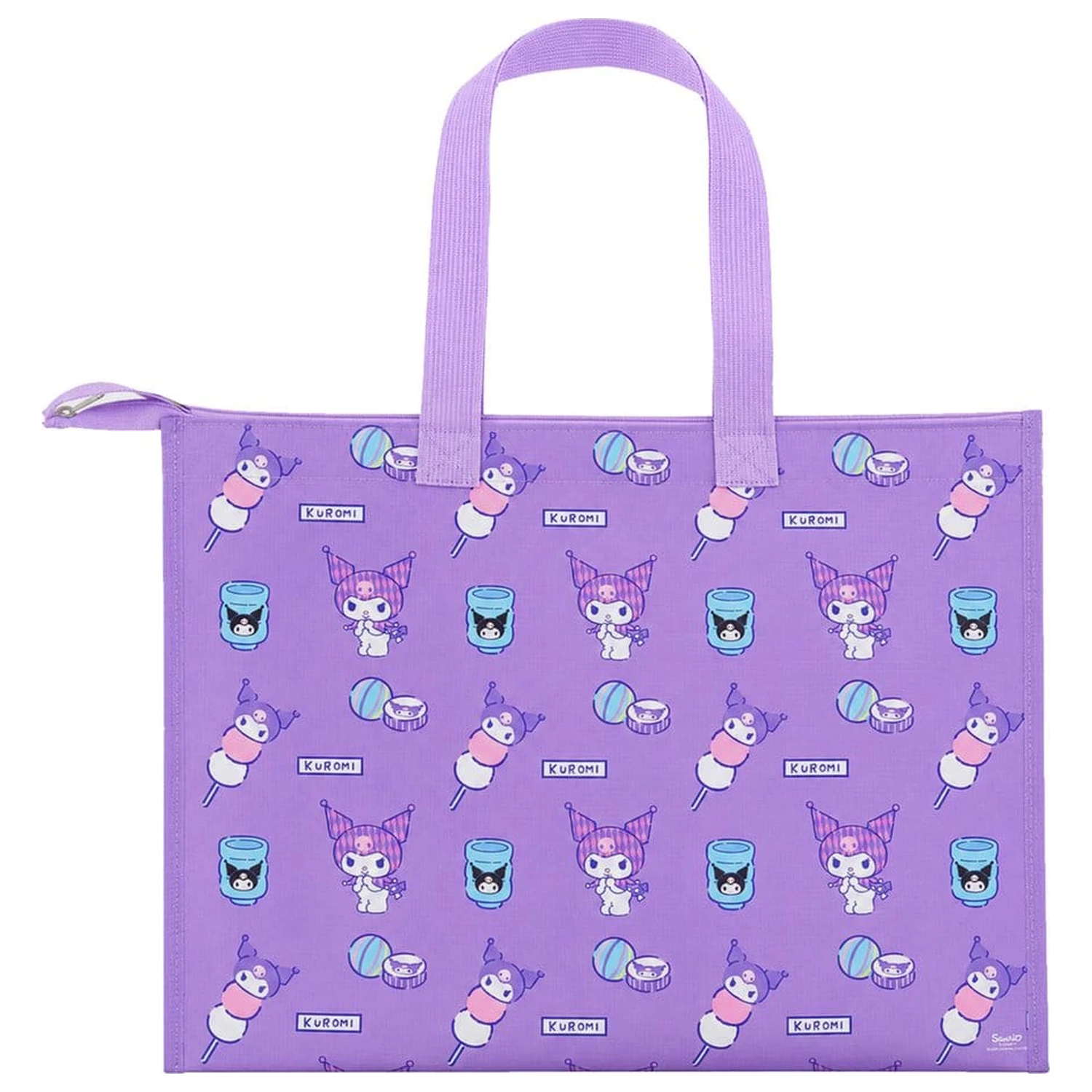 Sanrio PVC nakupovalna torba Kuromi Japanese 49 x 36 x 10 cm fotografija izdelka