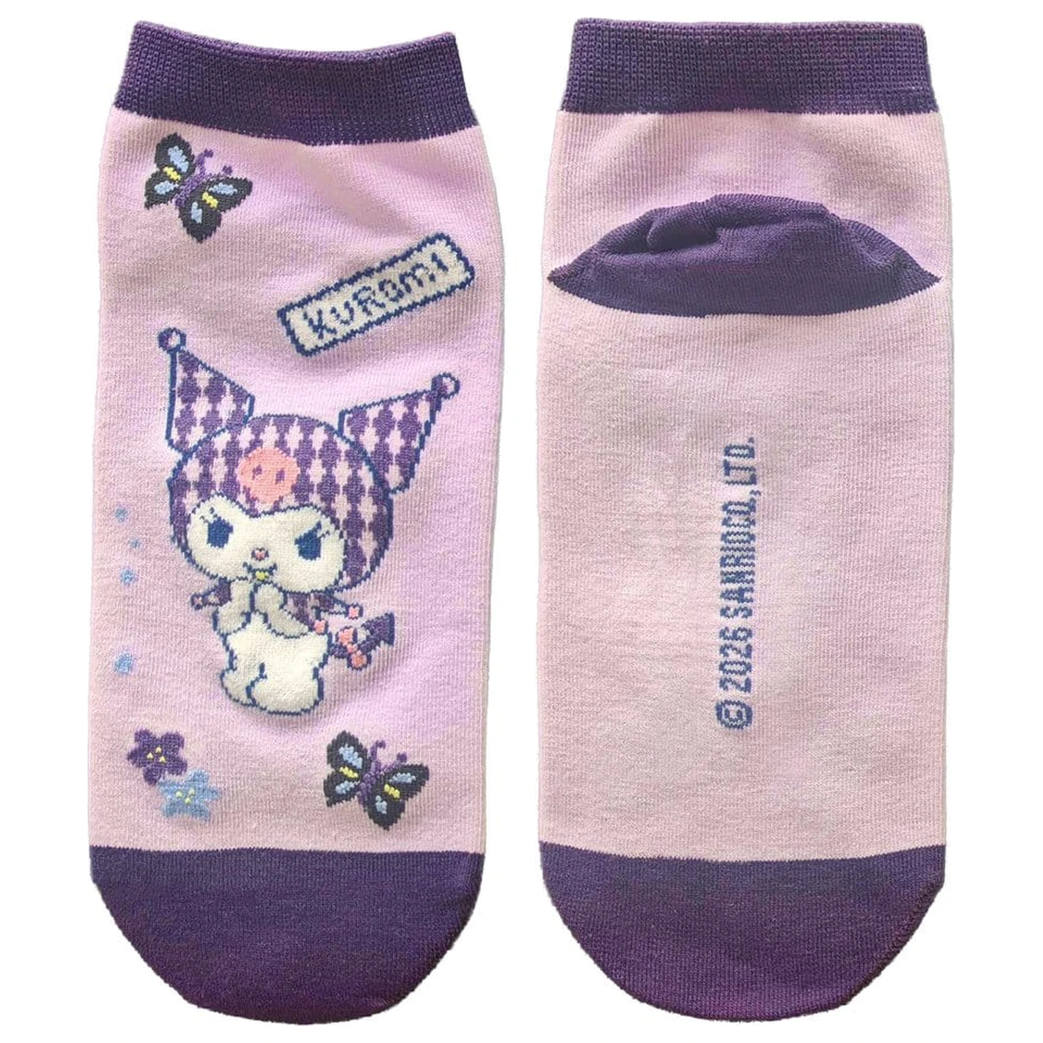 Sanrio Nogavice Kuromi Japanese Short 36-40 fotografija izdelka
