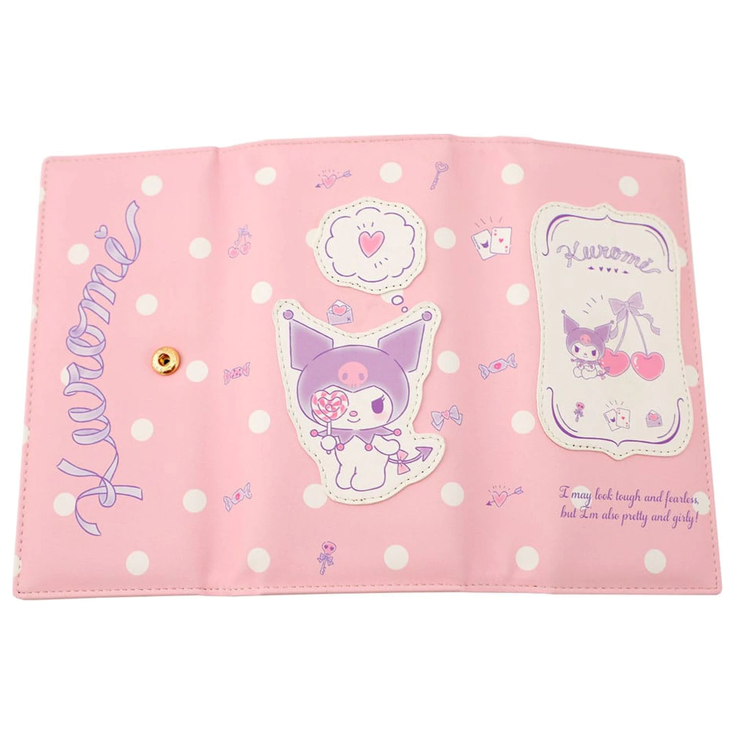 Sanrio denarnica za kovance Kuromi Kawaii fotografija izdelka