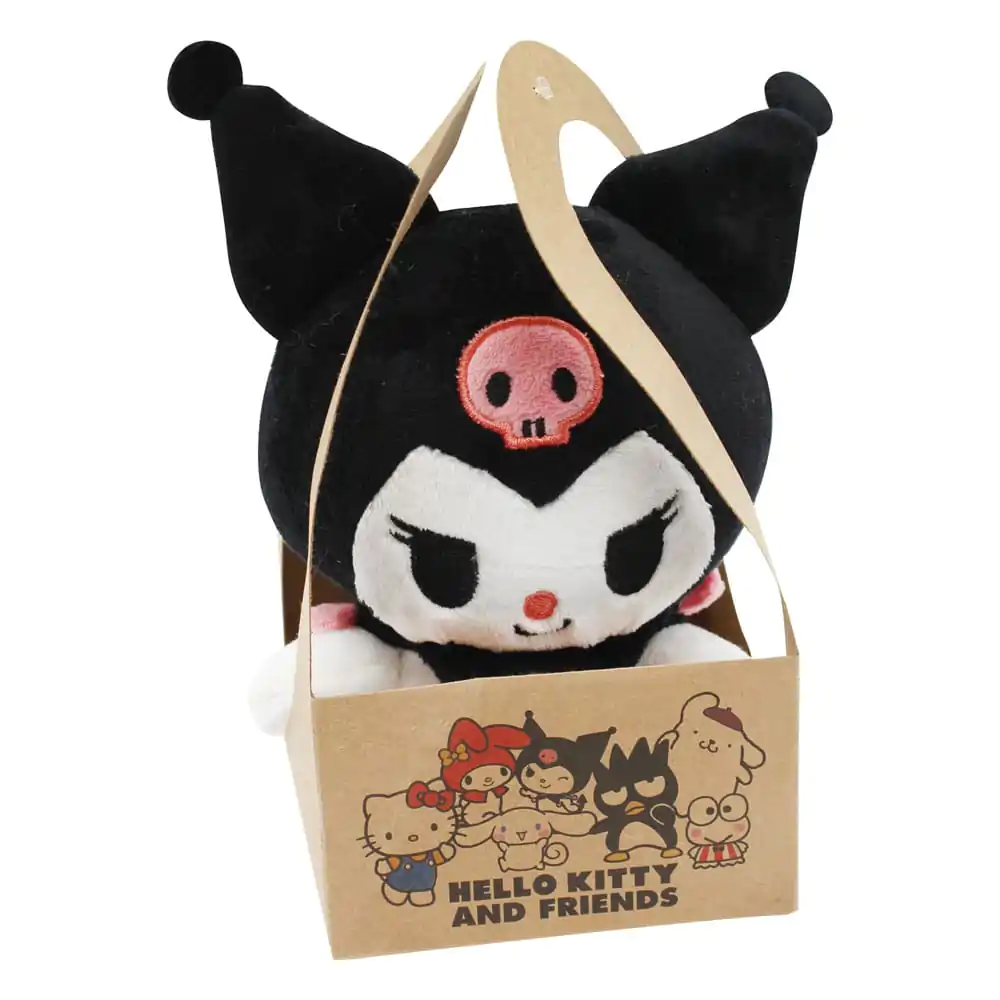 Sanrio plišasta figura Kuromi 14 cm fotografija izdelka