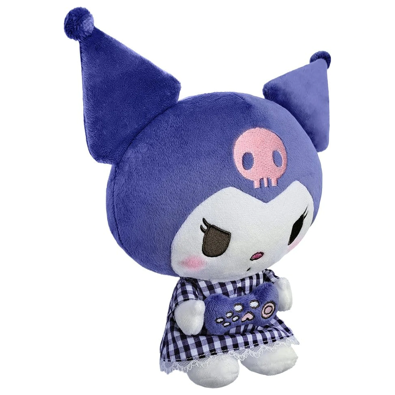 Sanrio plišasta figura Kuromi stil pižame M 22 cm fotografija izdelka