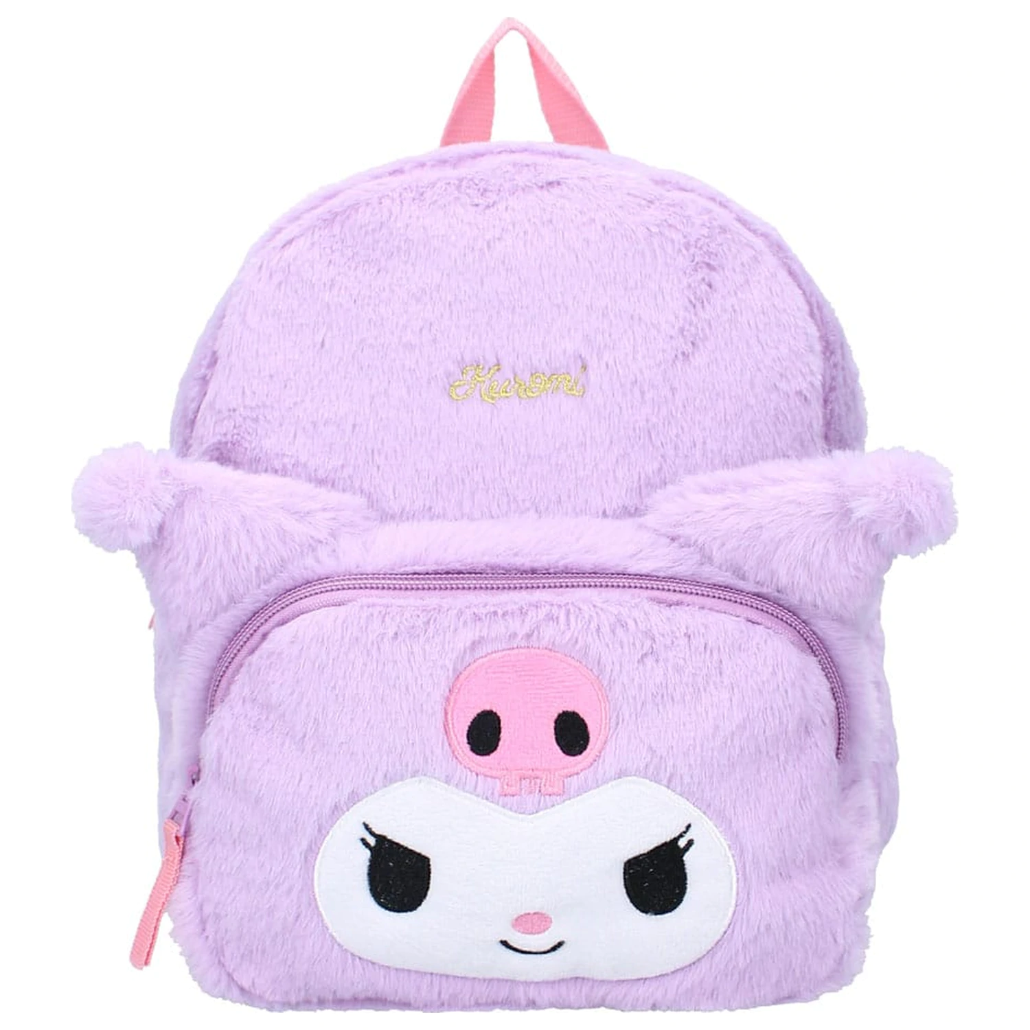 Sanrio nahrbtnik Kuromi Fluffy Festival Purple 26 cm fotografija izdelka